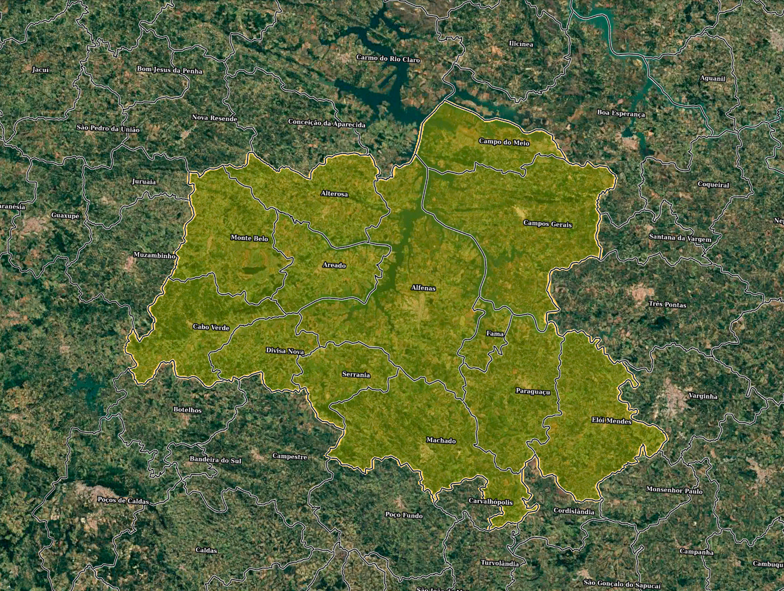 Nossa região de atuação